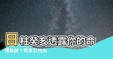 癸亥日主|癸亥日出生的人性格与命运解析 癸亥日柱生于各月口诀